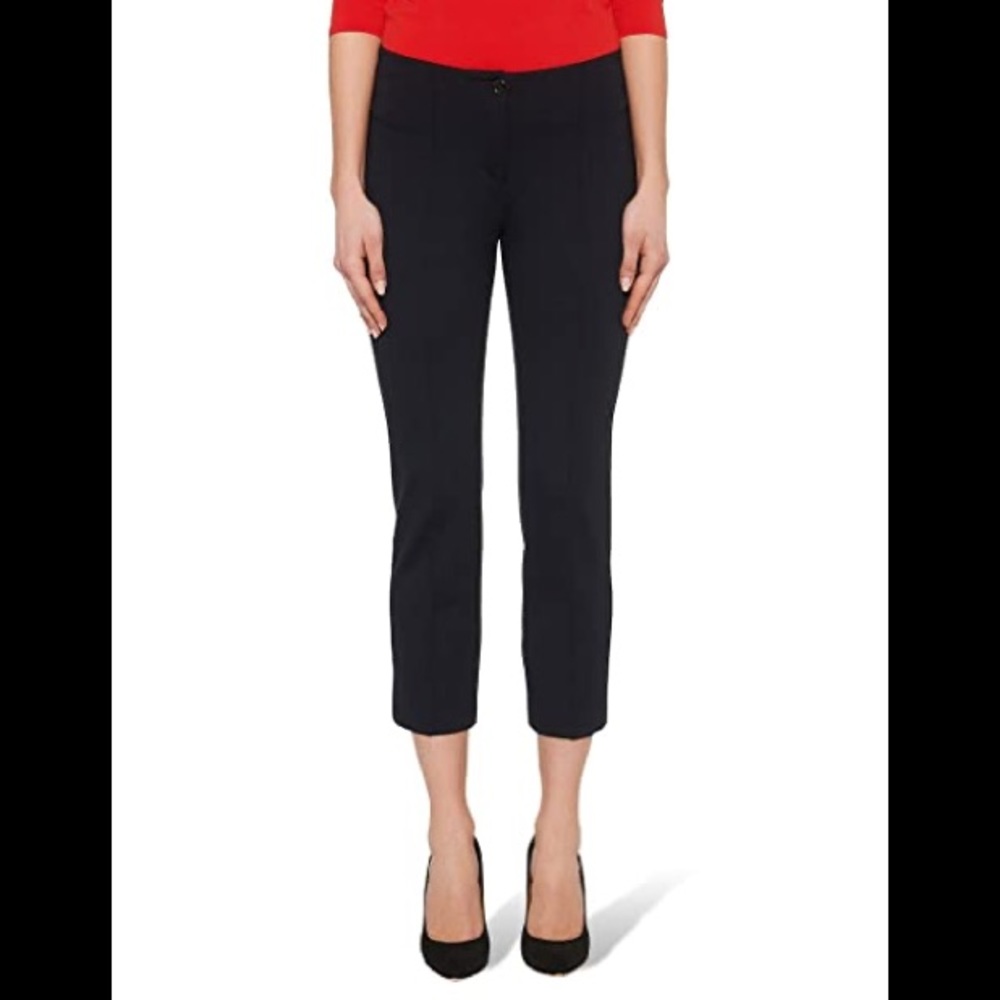 Marc Cain Navy dress pant size n3 Stretch trousers